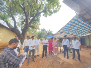 मुख्यमंत्री समृद्ध पंचायत राज अभियानांतर्गत ठाणे जिल्ह्यातील ग्रामीण गृहनिर्माण कामांची पाहणी.