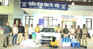 नांदेड जिल्ह्यातील गुटखा माफियांवर पोलिसांची कारवाई