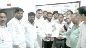 नांदेड : बिहारचे मुख्यमंत्री नितीशकुमार आणि हर्षा ठाकूर यांच्यावर कारवाई करावी, अशी मागणी काँग्रेस पक्षाच्या शिष्टमंडळाने केली.