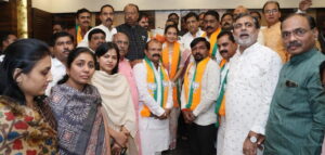 नांदेडच्या माजी महापौर आणि उपमहापौरांचा भाजपमध्ये प्रवेश