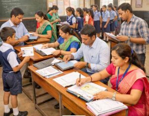 महाराष्ट्र राज्यातील सर्व शाळांमध्ये एकाचवेळी विद्यार्थ्यांची पडताळणी मोहीम