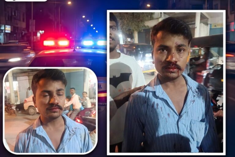 नांदेड : पुरातन शहरात ऑटोरिक्षा चालकावर हल्ला