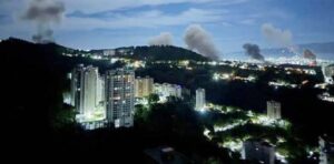 व्हेनेझुएलावर अमेरिकेचा हल्ला, संरक्षणमंत्र्यांचे घर आणि लष्करी तळाला लक्ष्य :