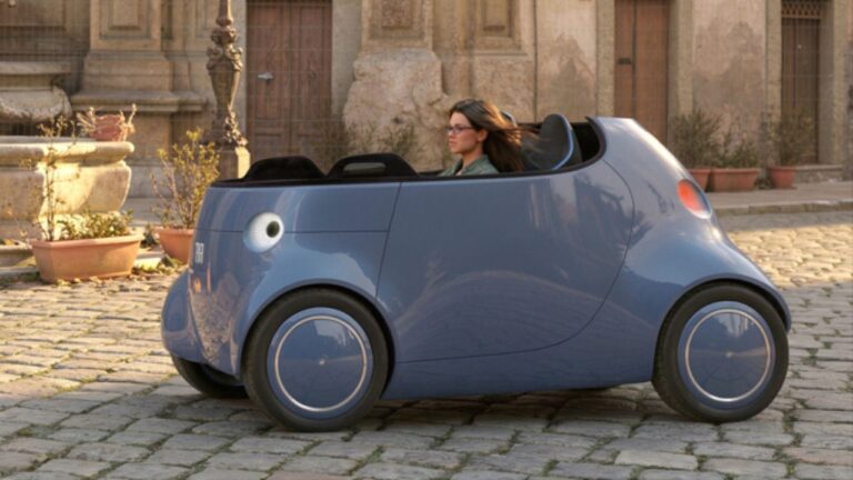 अनोखी 3-इन-1 इलेक्ट्रिक कार, स्मार्टवॉचद्वारे नियंत्रित 🚗⌚