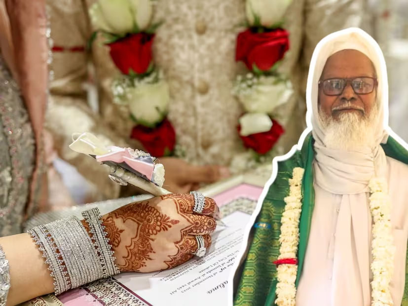 नांदेडचे सेवानिवृत्त शिक्षक 82 वर्षीय ‘जोन’ दादांची दुसरी इनिंग, वधू, जोडपे उमराहला रवाना