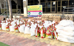 सफा बैतुल माल या संस्थेच्या अंतर्गत 150 गरीब कुटुंबांना रमजान रेशन किटचे वितरण करण्यात आले